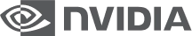 NVIDIA logo in grayscale